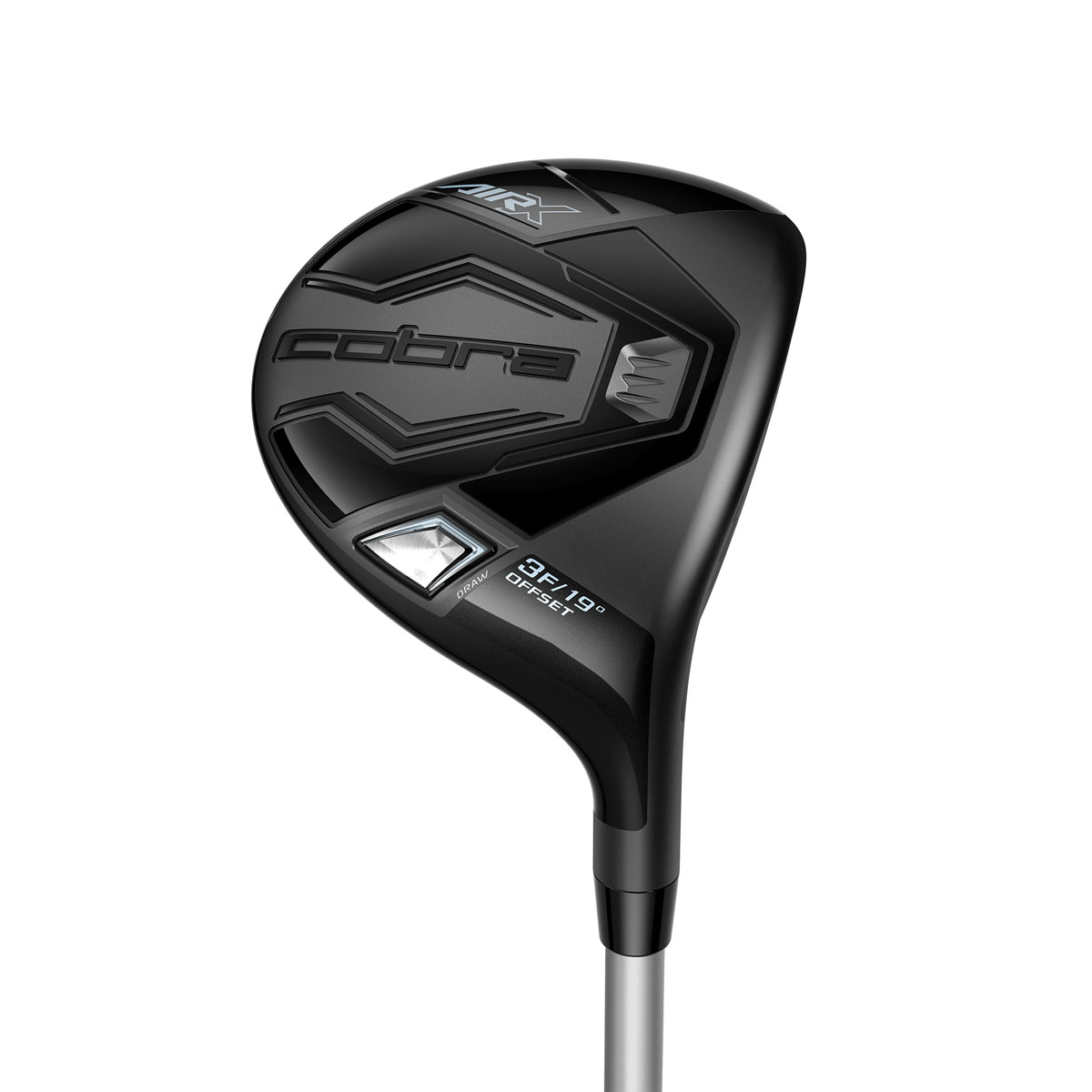 Product Image for Cobra Air-X 2.0 Womens Fairway Right 7 Wood-26 Degree Ultralite 45 Ladies Lamkin EPDM REL Black Undersize