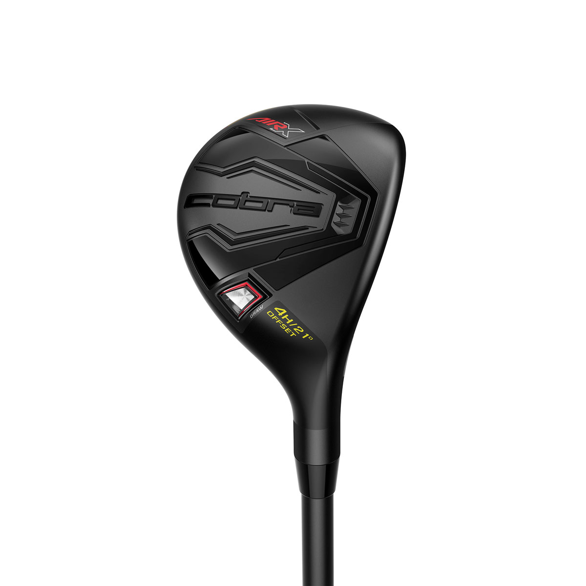 Product Image for Cobra Air-X 2.0 Hybrid Left 4 Hybrid-21 Degree Ultralite 50 Regular Lamkin EPDM REL Black