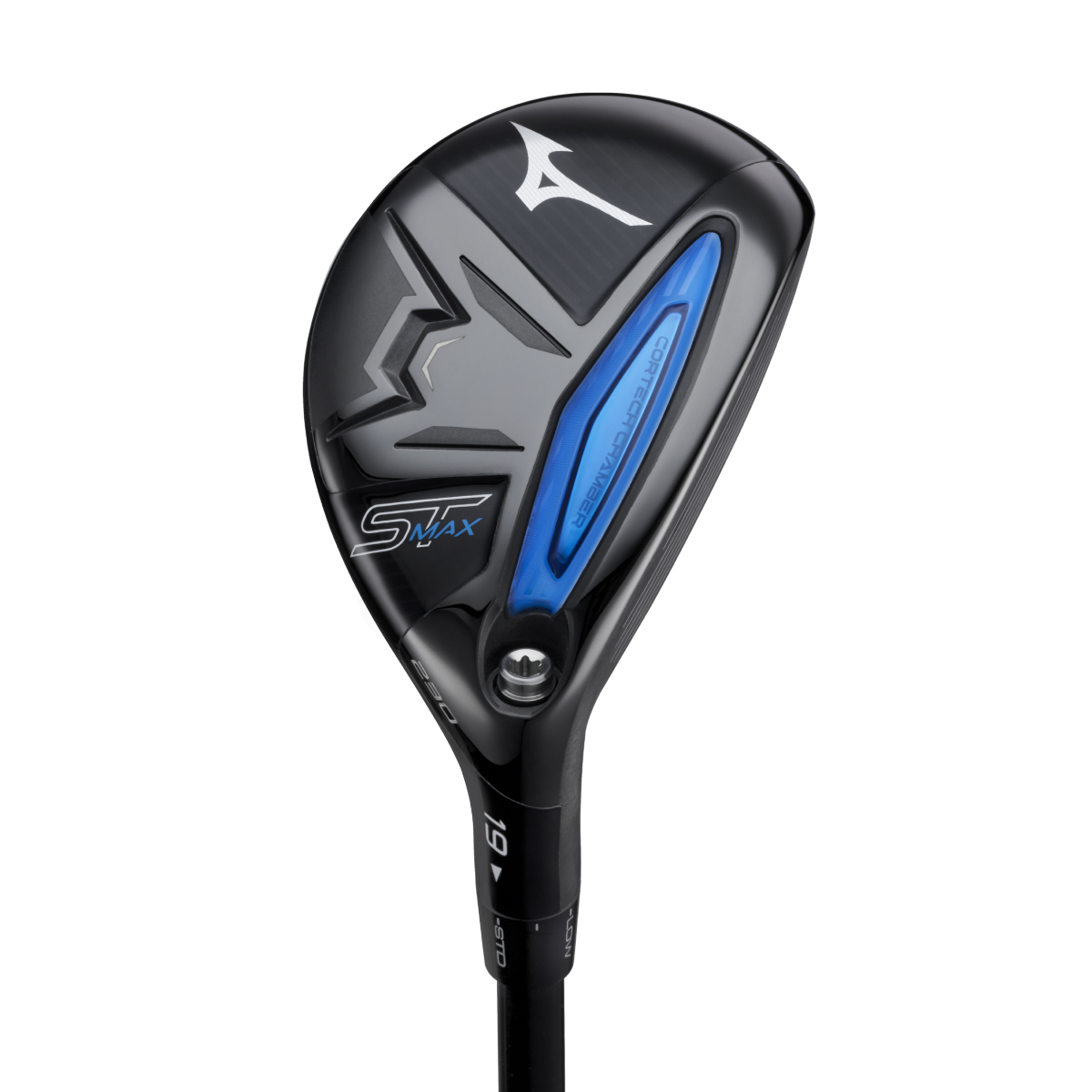 Product Image for Mizuno ST-Max 230 Hybrid Right 4 Hybrid-22 Degree UST Lin-Q Blue HY 75 Regular ST+2 Hybrid 360