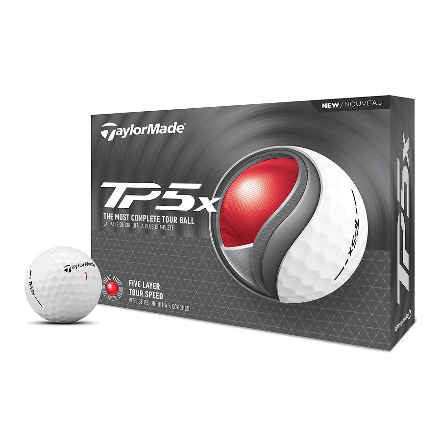Product Image for TaylorMade TP5x Golf Balls 2025