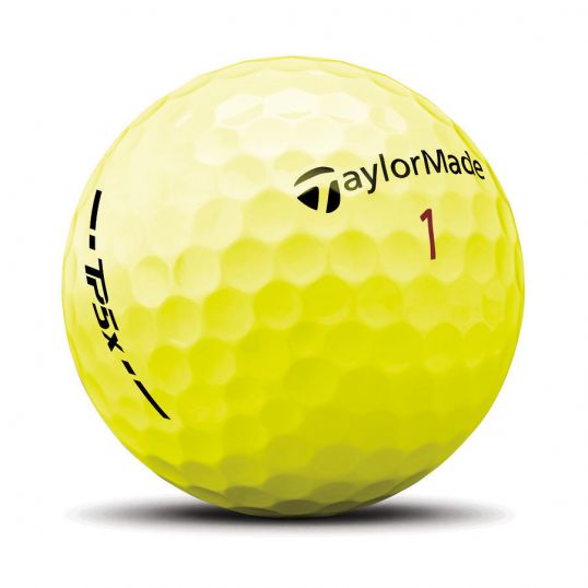 TP5x Yellow Golf Balls 2025