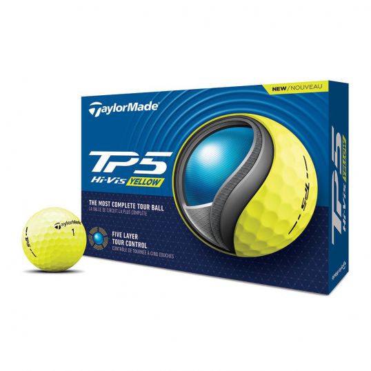 TP5 Yellow Golf Balls
