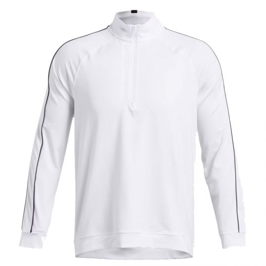 Storm Midlayer Half Zip Sweater White