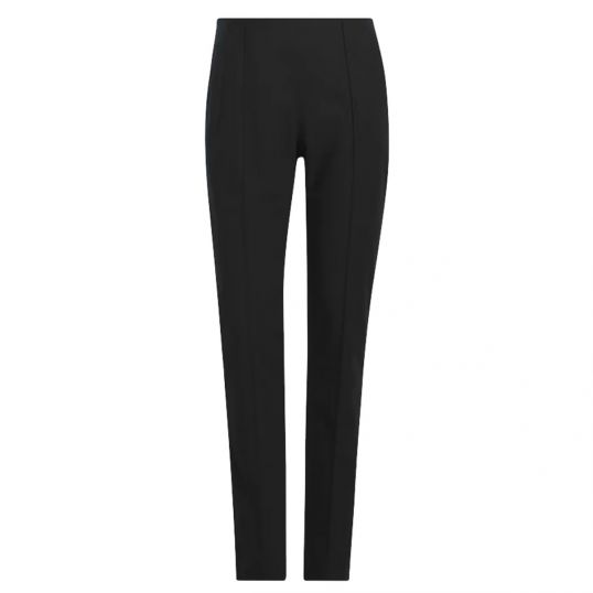 Pintuck Pull-On Ladies Trousers Black