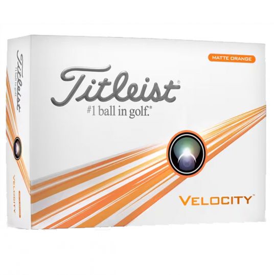 Velocity Orange Golf Balls 2025