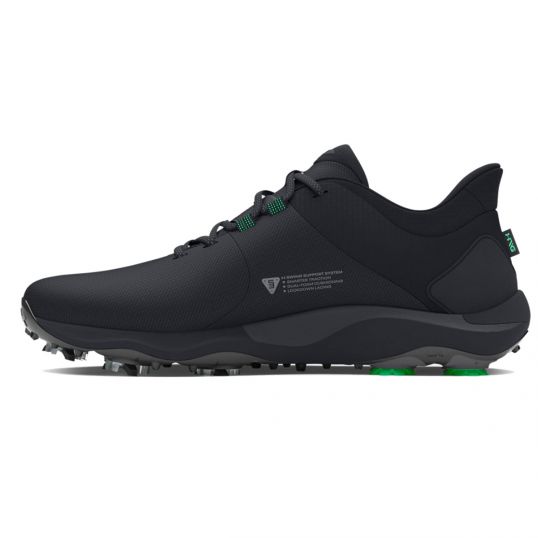 Drive Pro Wide Mens Golf Shoes Black Mens UK 9 Wide Black