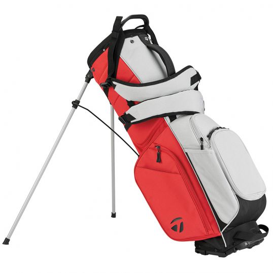 Flextech Stand Bag Silver/Red