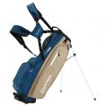 Flextech Stand Bag Navy/Tan