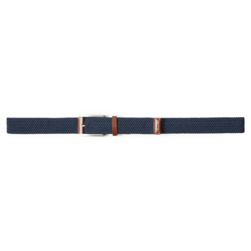 Jackpot Braided Belt Navy/Brown