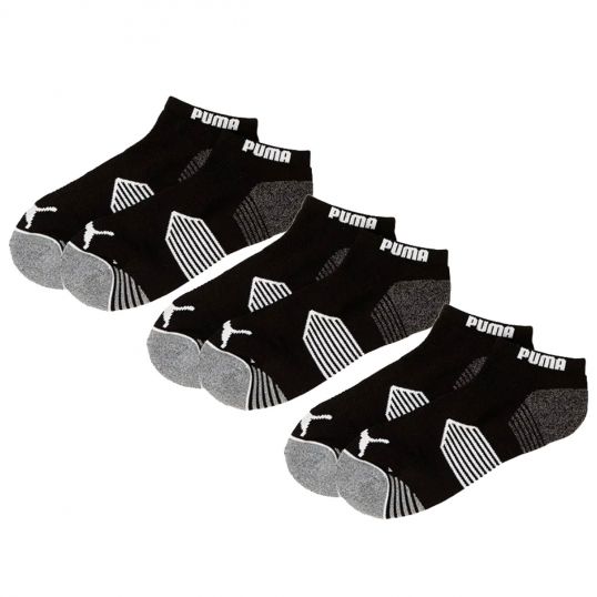 Essential Low Cut Socks 3 Pack Black