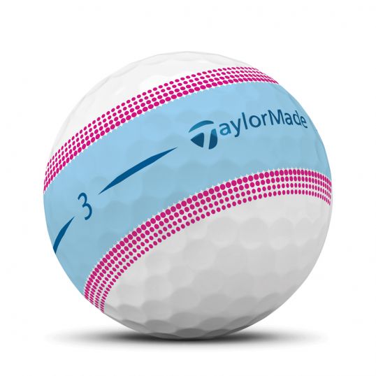 Tour Response Stripe Blue/Pink Golf Balls