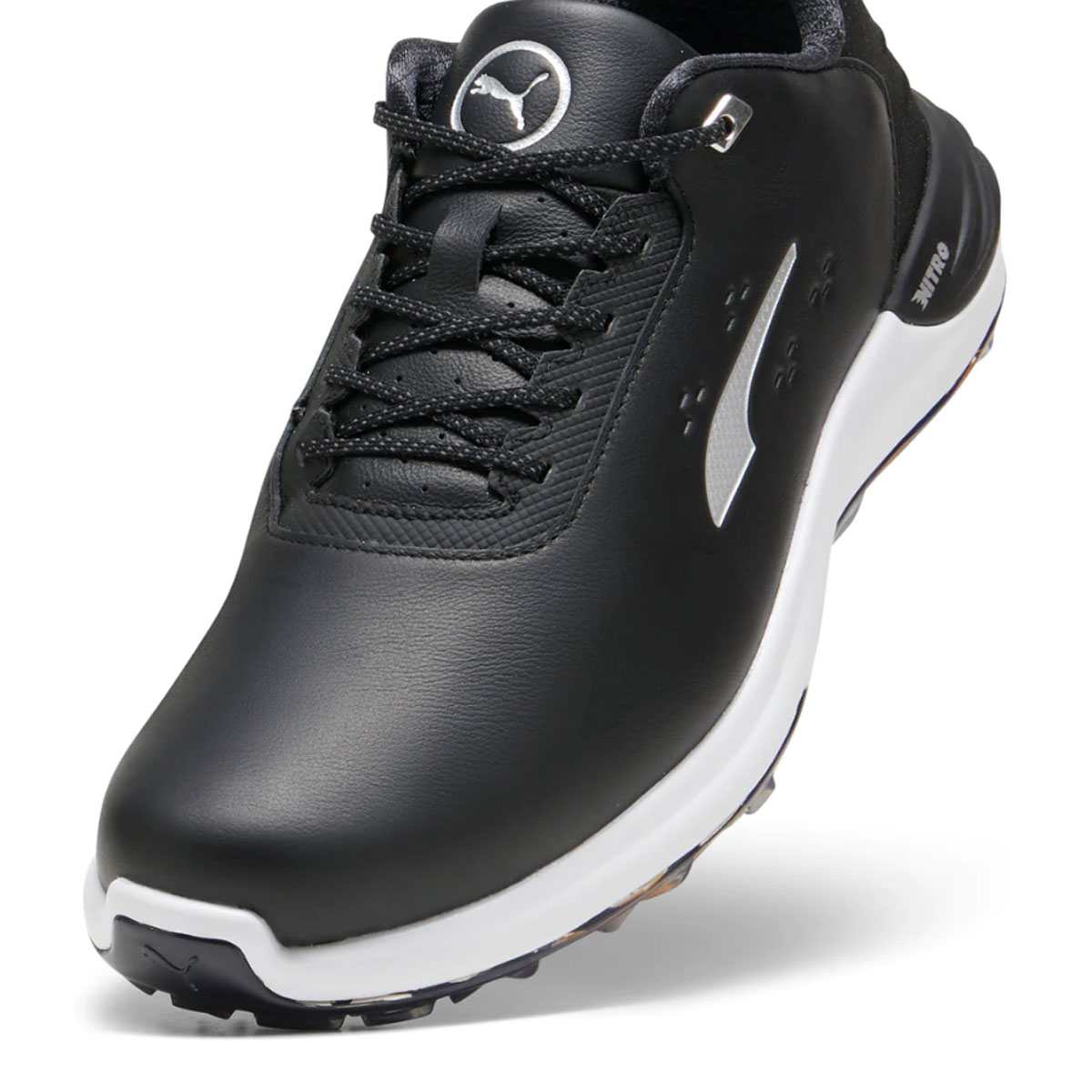 Product Image for Phantomcat Nitro + Mens Golf Shoes Black/Silver/Yellow
