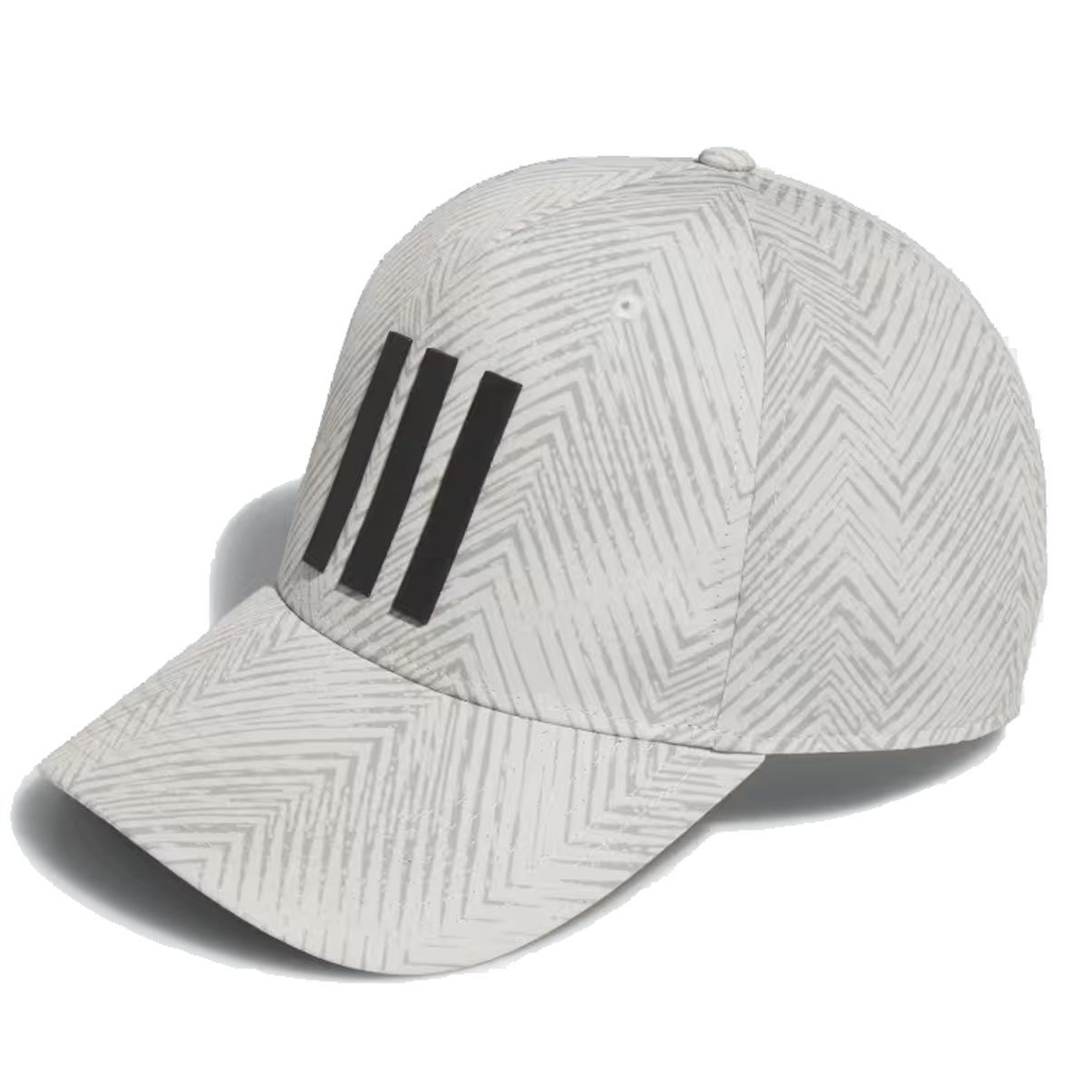 Product Image for Tour 3 Stripe Print Cap Silver Pebble