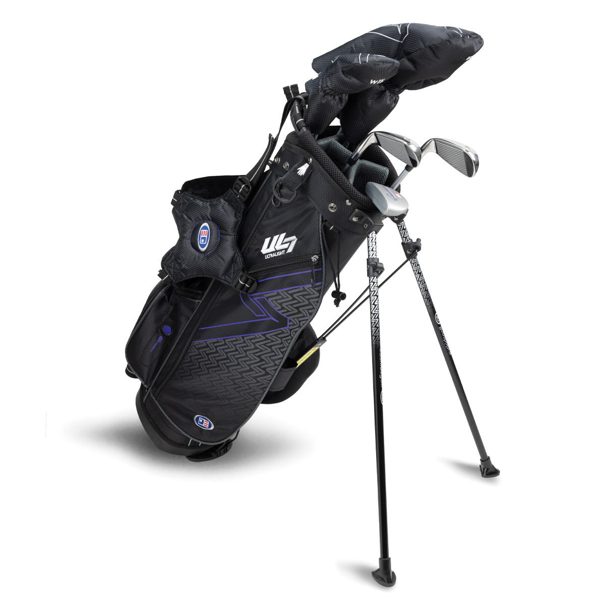 Product Image for US Kids Ultralight UL7 54" Purple 5 Club Junior Golf Set Left