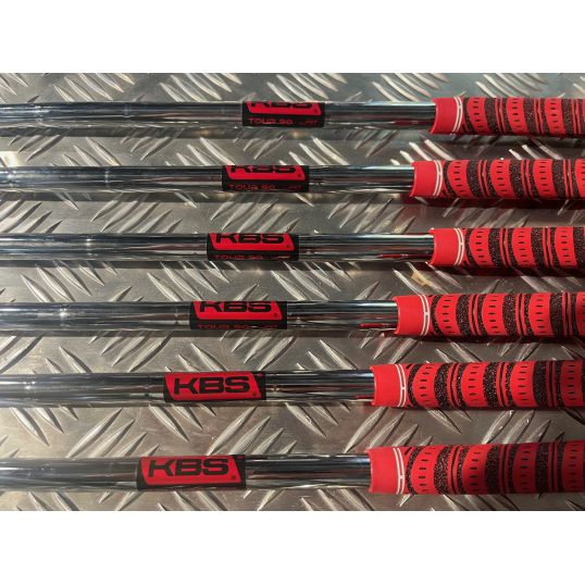 T200/T100 S Combo Set Steel Shafts Right Stiff KBS Tour 90 4-9 (Not Quite Perfect)