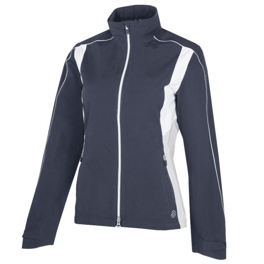 Ally PacLite Ladies Waterproof Jacket Navy/Cool Grey/White