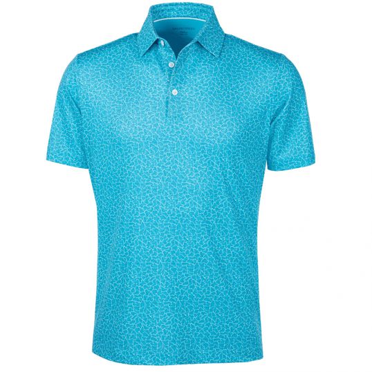 Mani Mens Polo Aqua