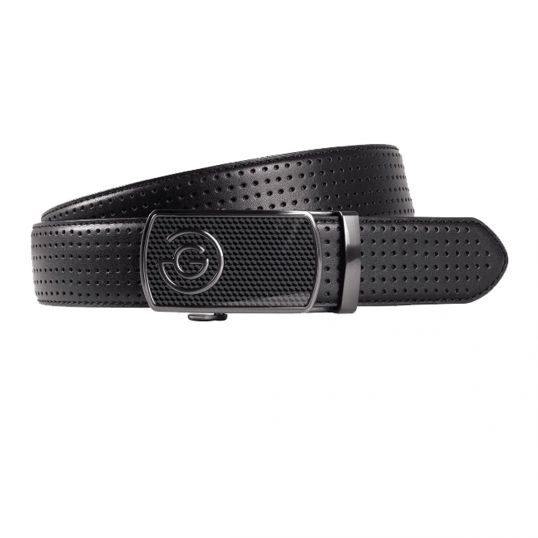 West Leather Belt Black