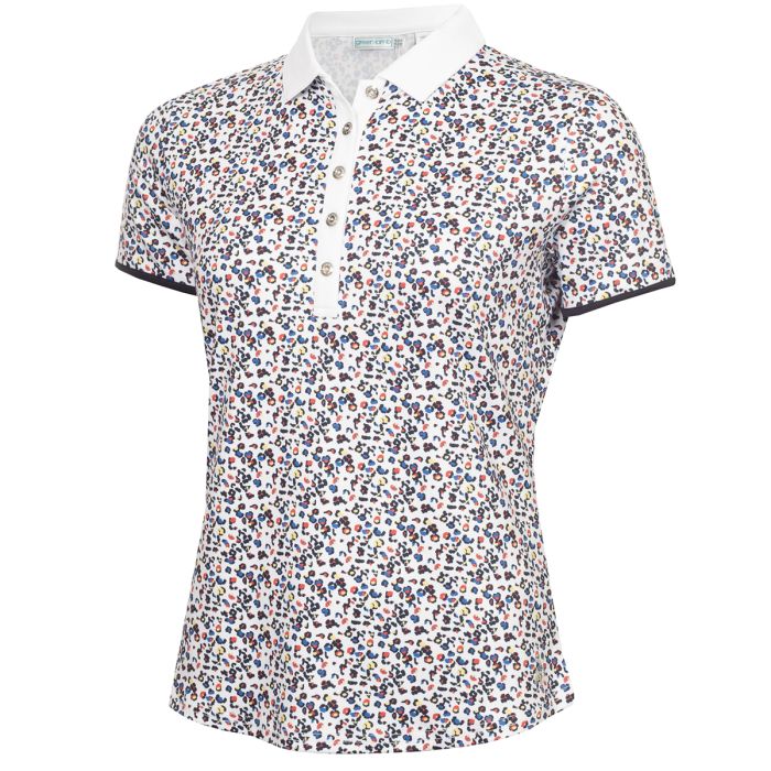Product Image for Green Lamb Naomi Ladies Printed Polo Multi Colour Print Ladies 10 Multi Colour Print