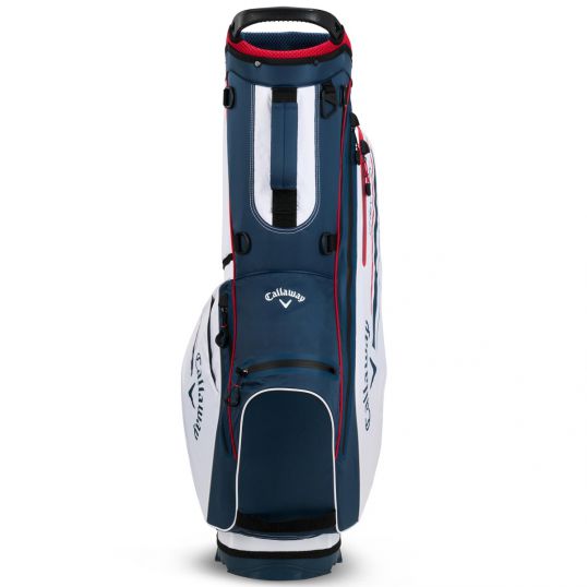 Chev Dry Stand Bag White/Navy/Red