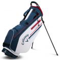 Chev Dry Stand Bag White/Navy/Red