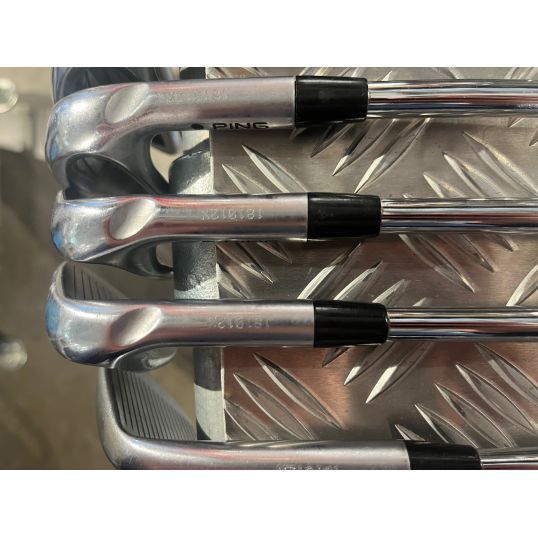 i200 Irons Steel Shafts Right Stiff KBS Tour 4-PW+SW (Used - 2 Star)