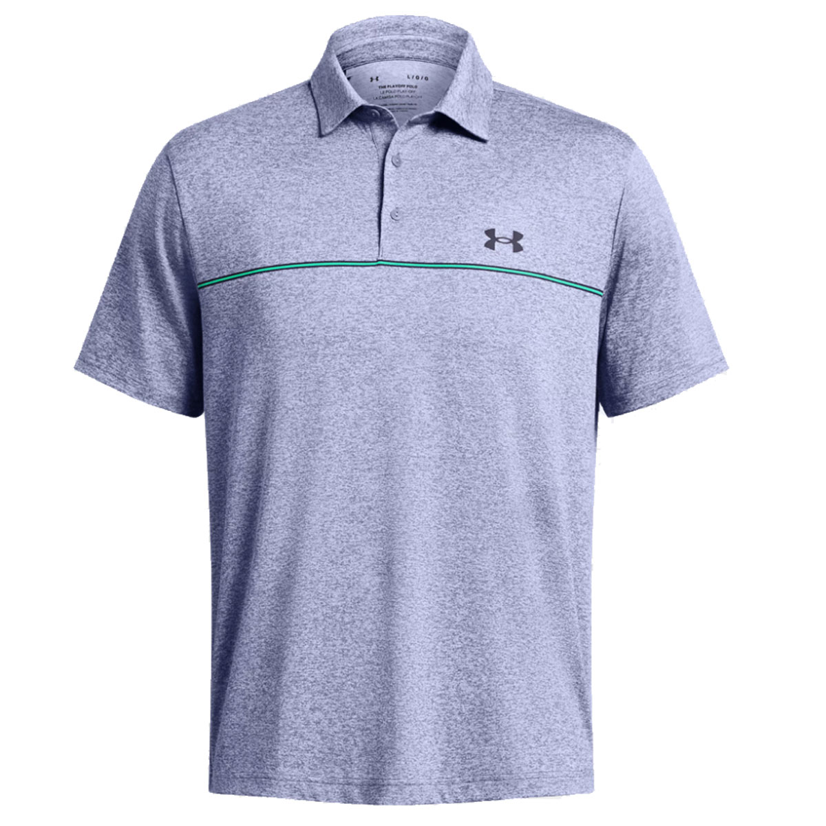 Product Image for Playoff 3.0 Stripe Polo Celeste Mens Large Celeste