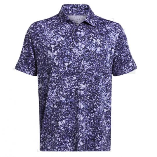 Playoff 3.0 Printed Polo Midnight Navy Mens Large Midnight Navy