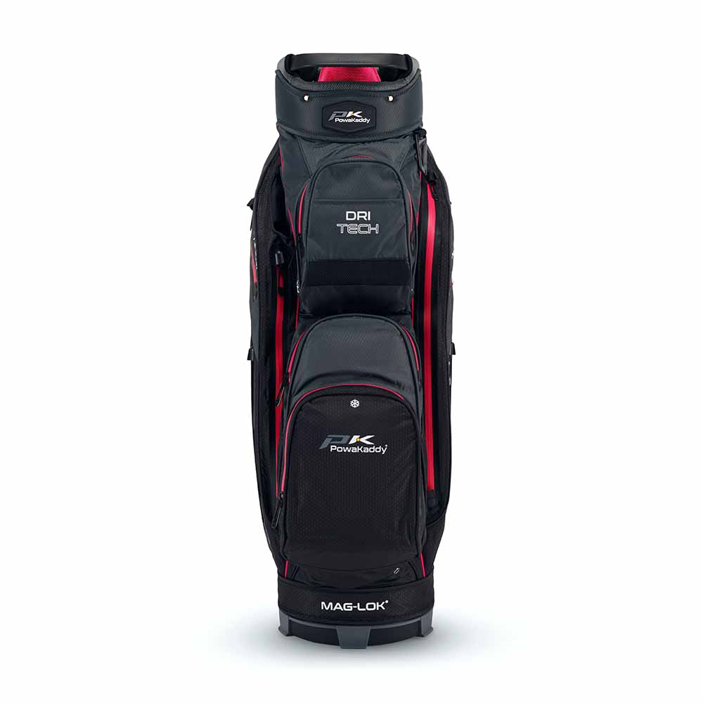 Product Image for Dri-Tech Cart Bag 2024 Black/Gun Metal/Pink