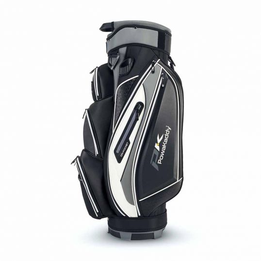 Premium Tech Cart Bag Black/Gun Metal/White