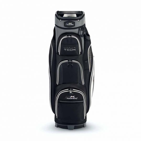 Premium Tech Cart Bag Black/Gun Metal/White