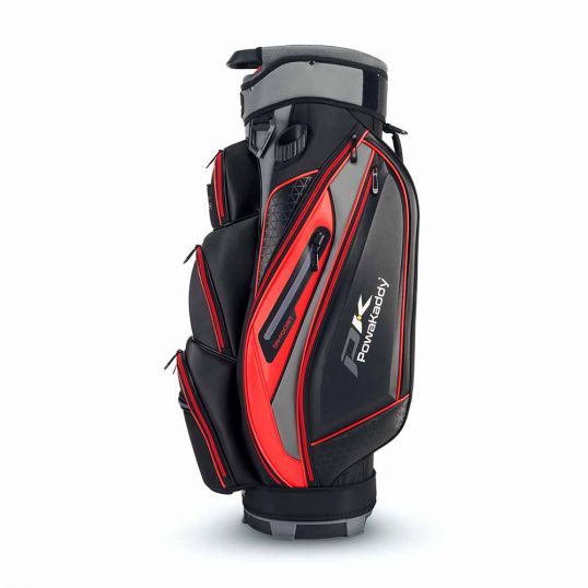 Premium Tech Cart Bag Black/Gun Metal/Red