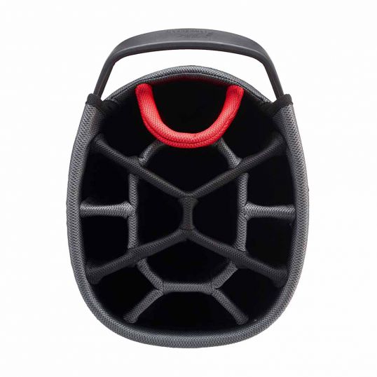 Premium Tech Cart Bag Black/Gun Metal/Red