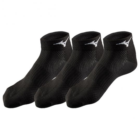 Training 3 Pack Mid Mens Socks Black