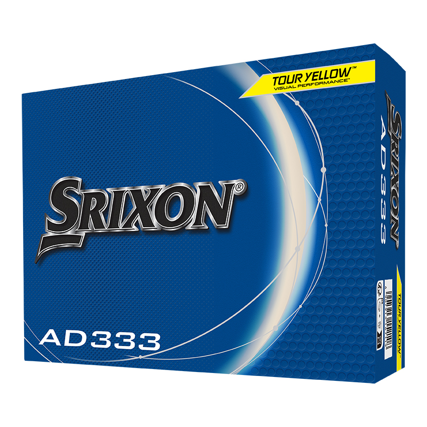 Product Image for Srixon AD333 Yellow Golf Balls 2025