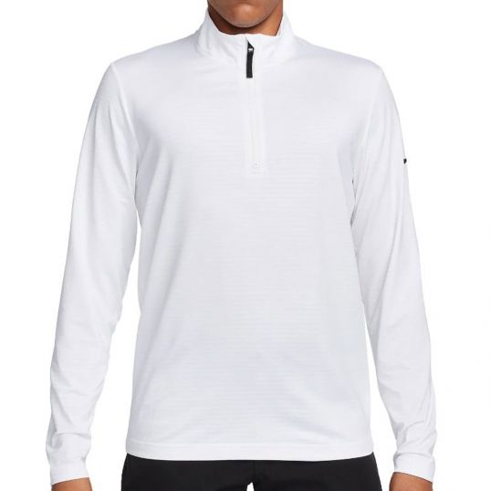 Victory Half Zip Top White/Black