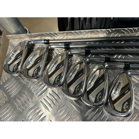 Mavrik Max Graphite Irons Right Regular Project X Catalyst 65 6-PW+AW (Used - 3 Star)