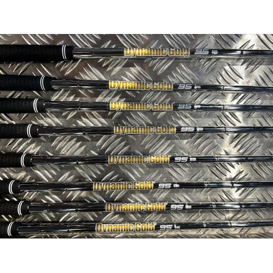 Qi10 Irons Steel Shafts Right CUSTOM 5-PW+AW+SW (Custom 48026) (Not Quite Perfect)