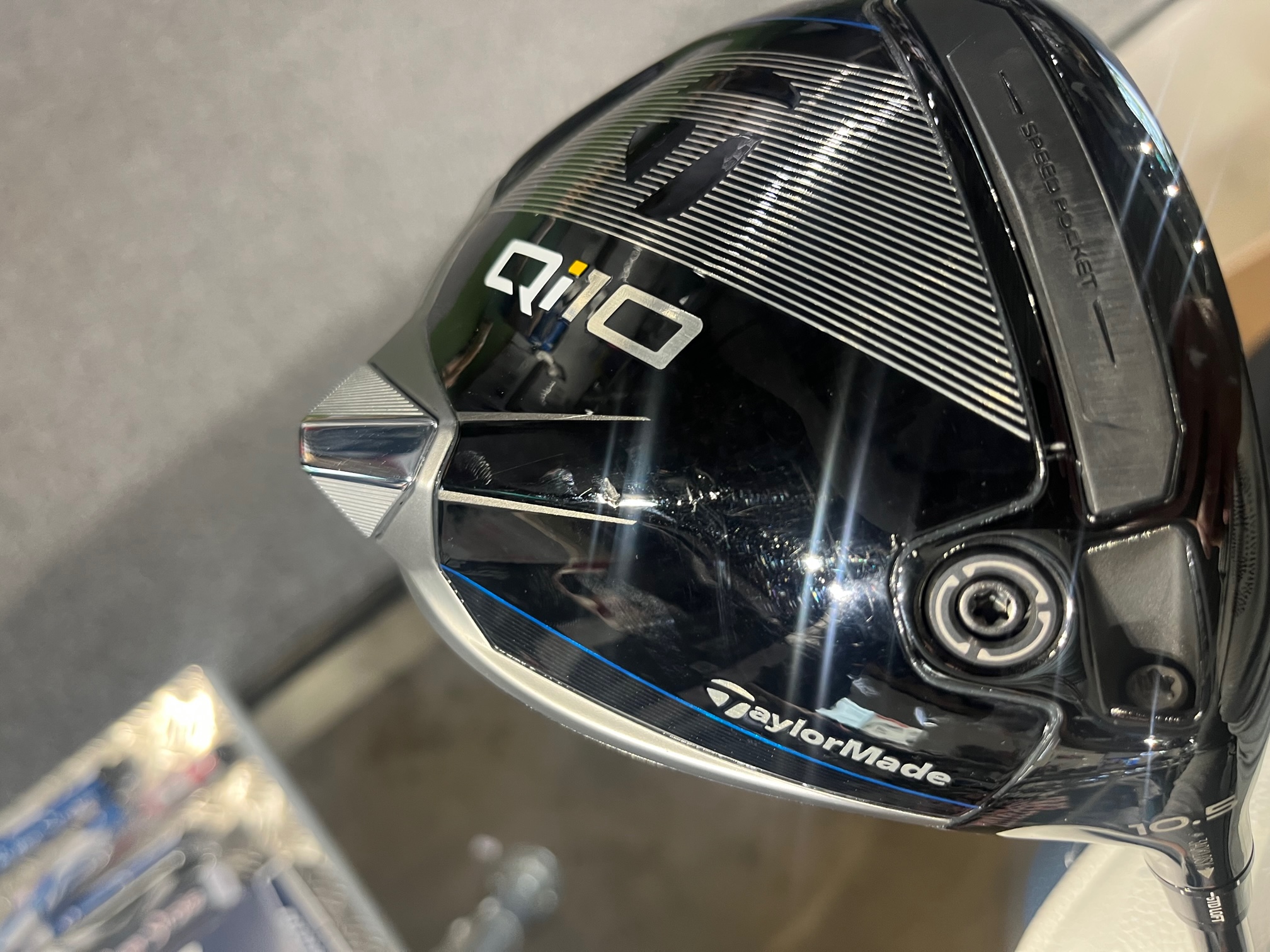 TaylorMade Qi10 Driver Right 10.5 Fujikura Ventus TR Blue 5