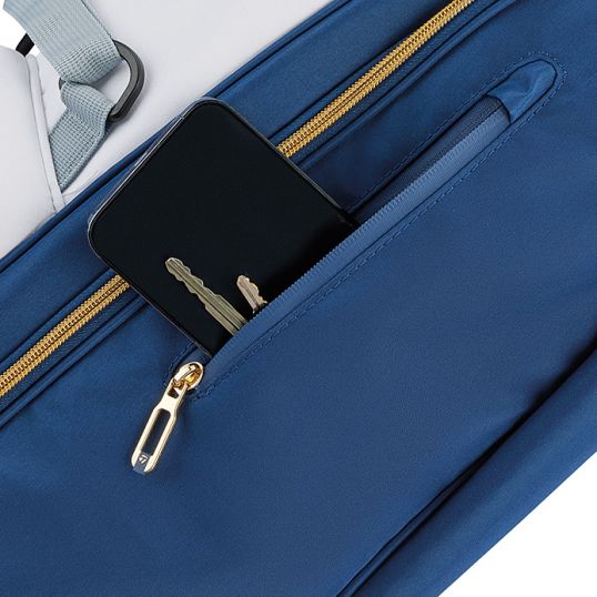 Kalea Gold Stand Bag Navy