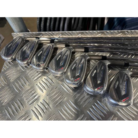 Cobra Darkspeed One Length Irons Steel Shafts Right Stiff KBS Tour Lite Stiff 5PW+GW (Not Quite