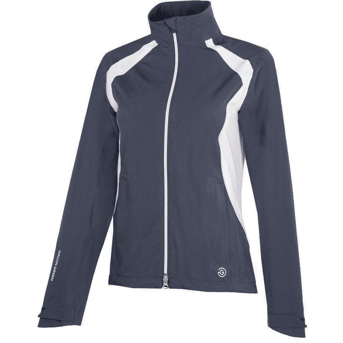 Product Image for Amy Ladies Waterproof Jacket Navy/White
