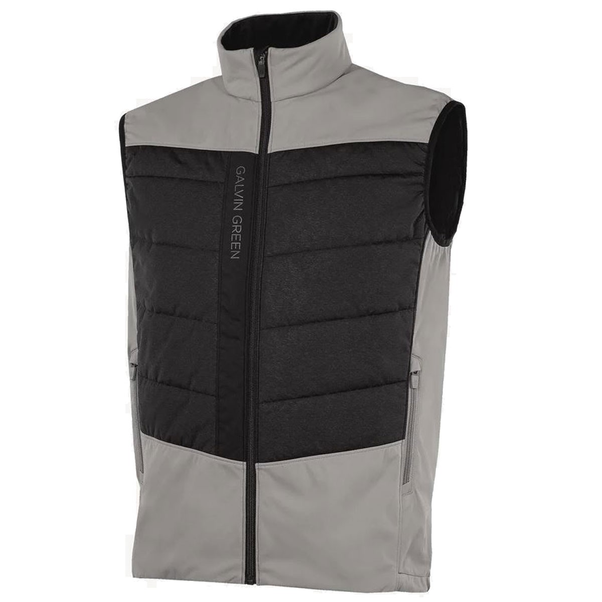 Product Image for Lauro Mens Windproof Vest Sharkskin/Black Mens Medium Sharkskin/Black