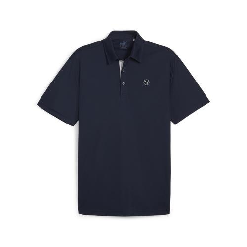 Pure Solid Polo Deep Navy