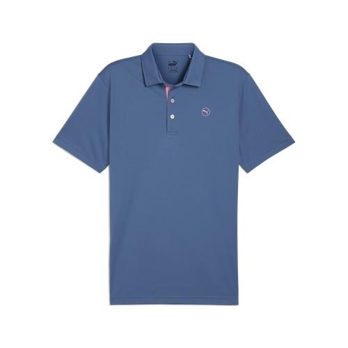Pure Solid Polo Blue Horizon