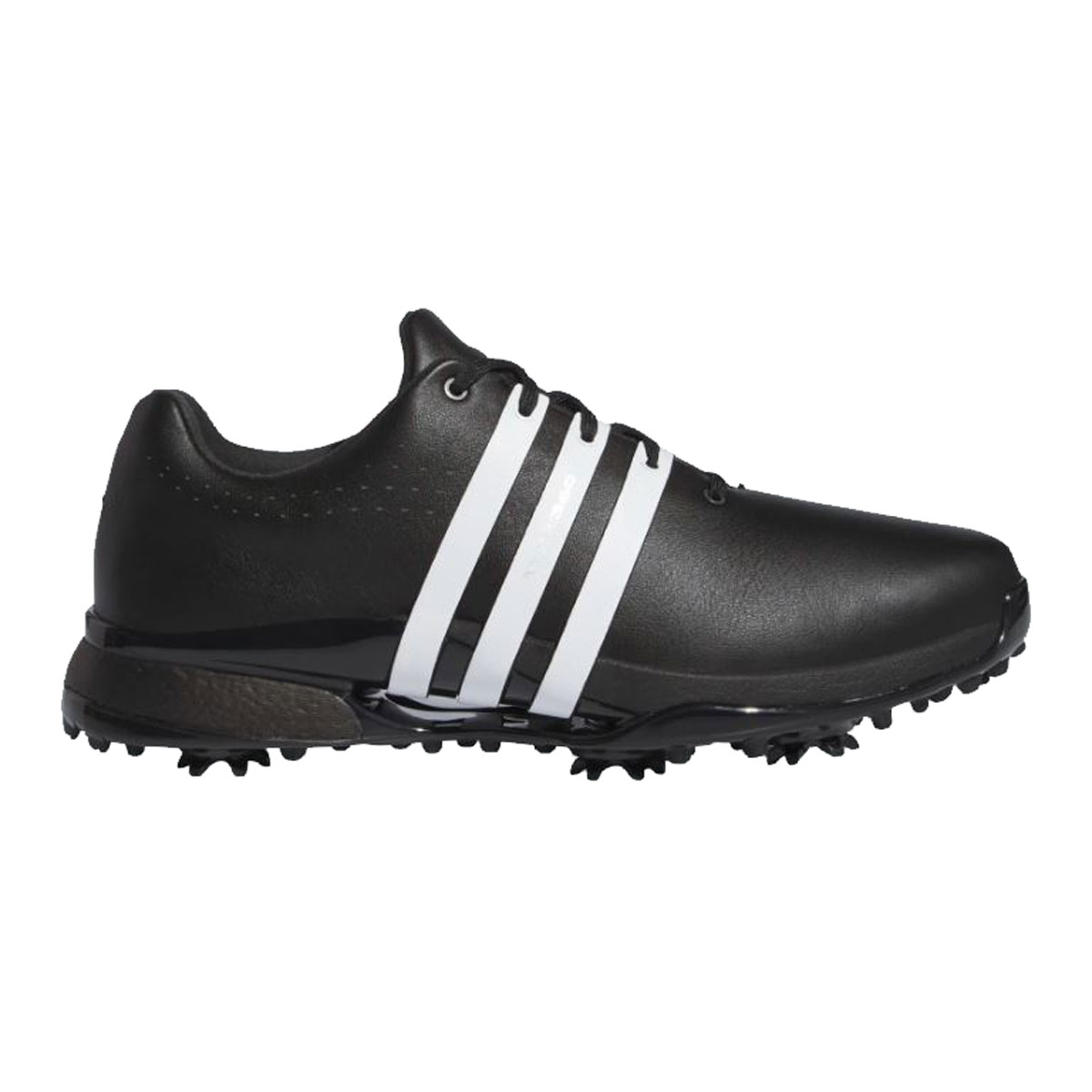 Product Image for ADIDAS Tour360 24 Mens Golf Shoes Black/White/Black Mens UK 10 Standard Black/White/Black