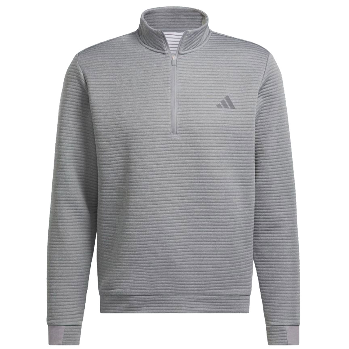 Product Image for DWR Textutred 1/4 Zip Jumper Grey Three/White Mens Small Grey Three/White