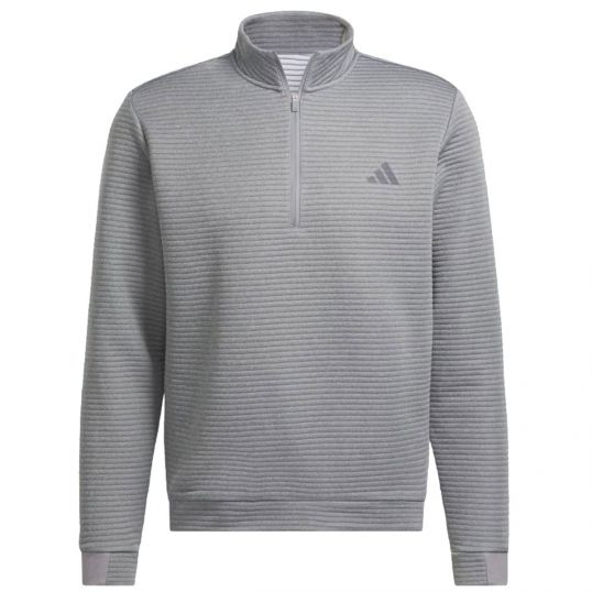 DWR Textutred 1/4 Zip Jumper Grey Three/White