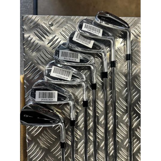 Qi10 HL Irons Steel Shafts Right CUSTOM 5-PW+AW (Custom 49300) (Not Quite Perfect)