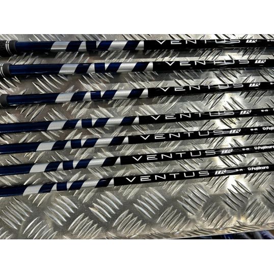 Qi10 Irons Graphite Shafts Right Senior Fujikura Ventus TR Blue 5-PW+SW (Not Quite Perfect)